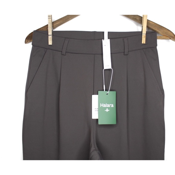 NWT Halara Flex DayStretch High Waisted Pocket Work Flare Pants Small (4-6) - Picture 4 of 11